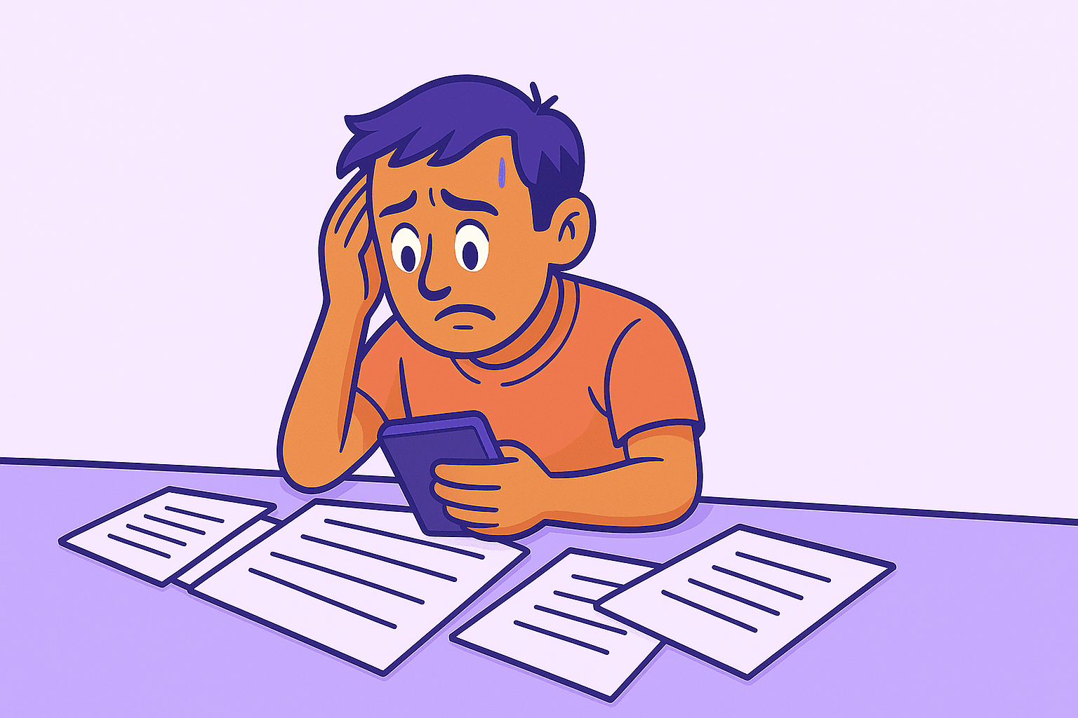 Fichas perdidas representando perdas invisíveis